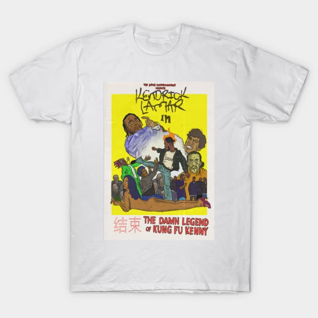 THE DAMN LEGEND OF KUNG FU KENNY T-Shirt by gs_designs